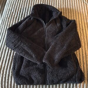 Men’s Uniqlo Teddy Bear Zip-Up
